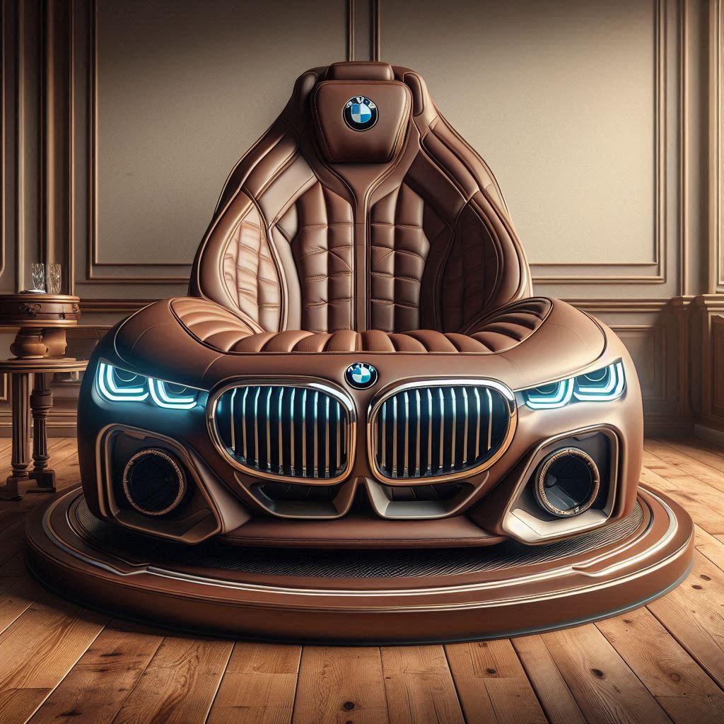 BMW-Inspired Chair: Merging Luxury, Design, and Comfort