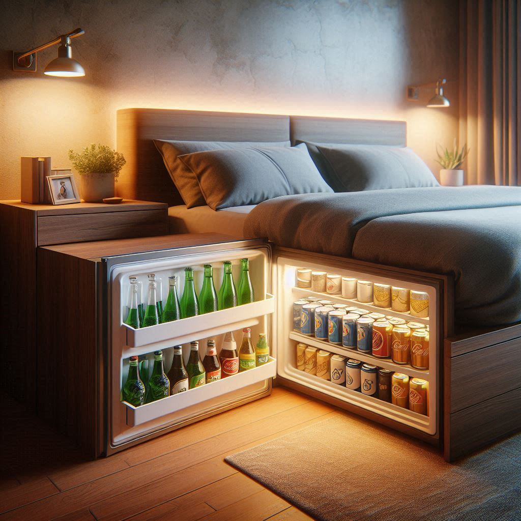 Ideal Use Cases for a Bed with Integrated Refrigerator