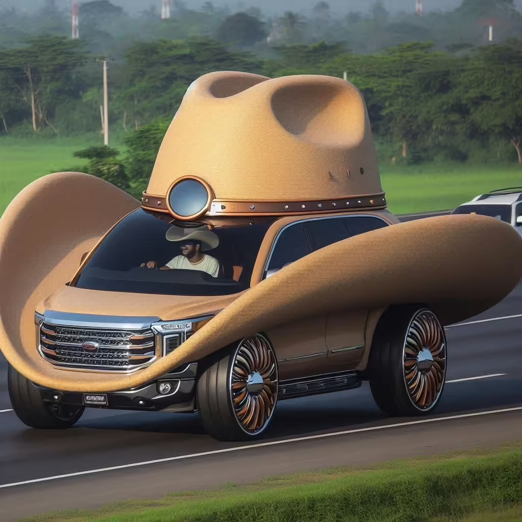 Cowboy Hat Shaped Car: A Unique Fusion of Western Style and Automotive Innovation