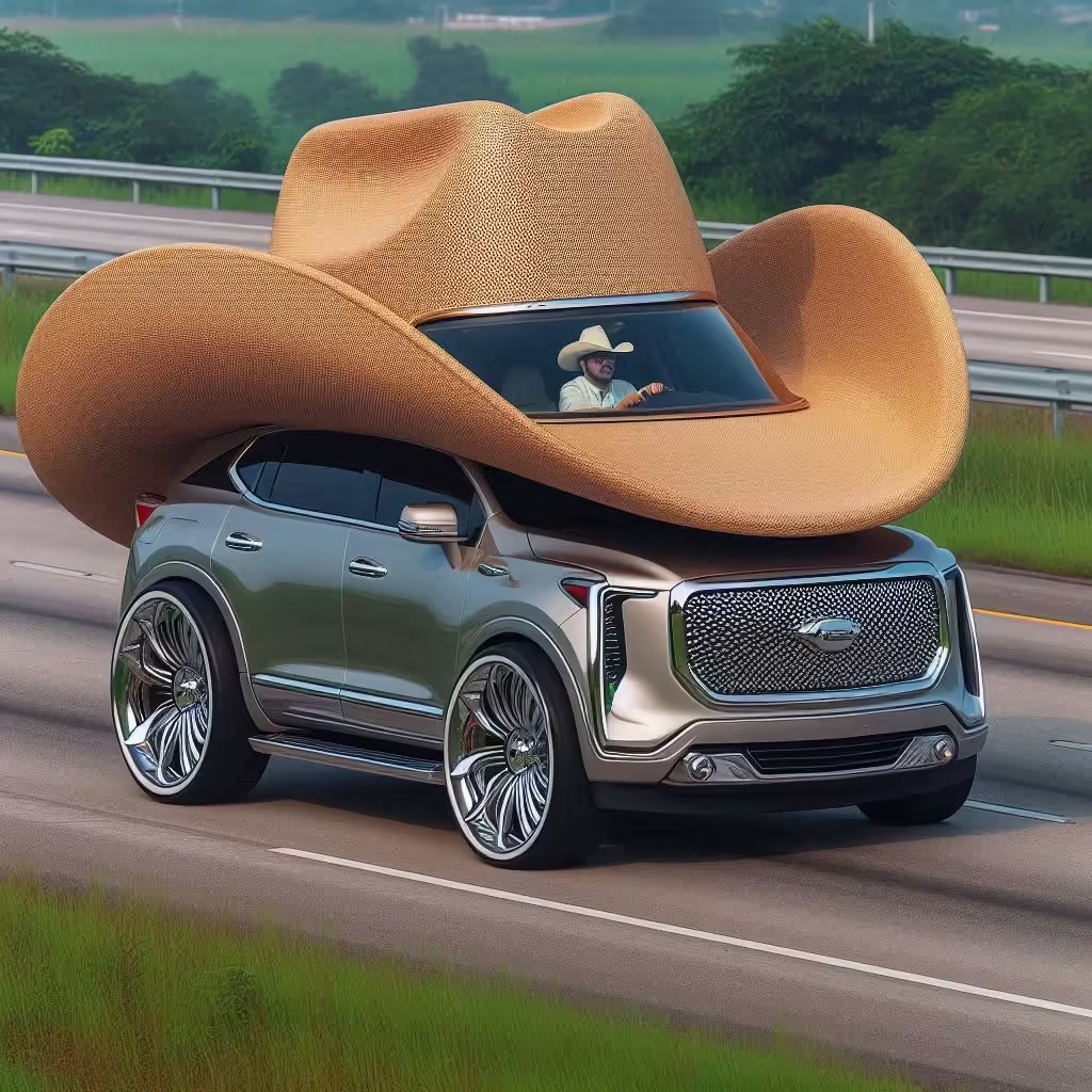 The Cowboy Hat Shaped Car in Pop Culture