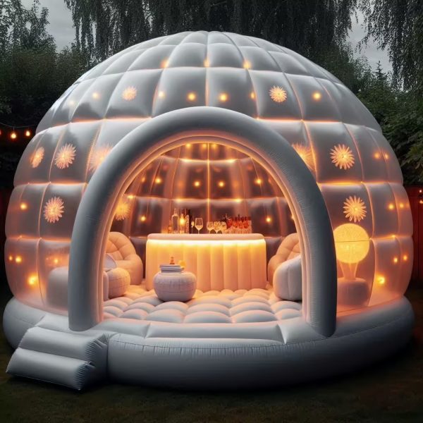 Benefits of an Inflatable Igloo With Bar