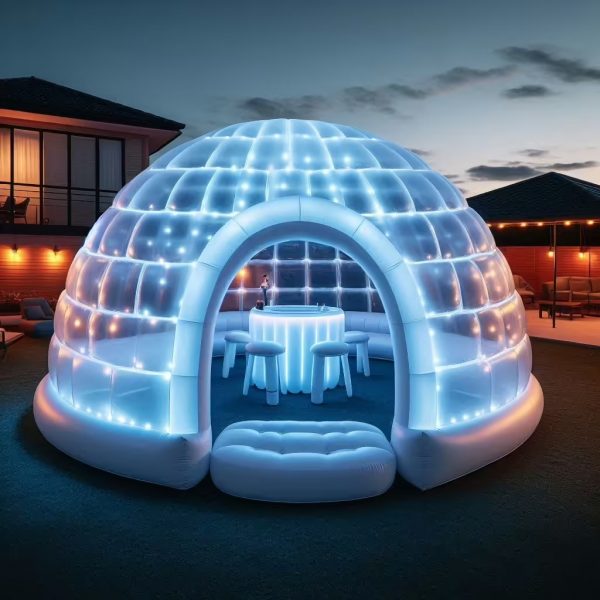 Inflatable Igloo With Bar: The Ultimate Winter Party Centerpiece