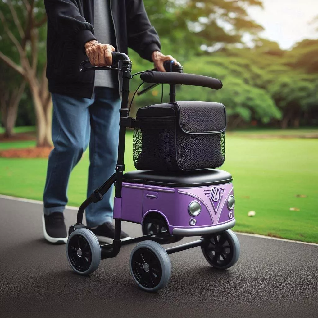 Volkswagen Bus Walker for Seniors: A Stylish Mobility Solution