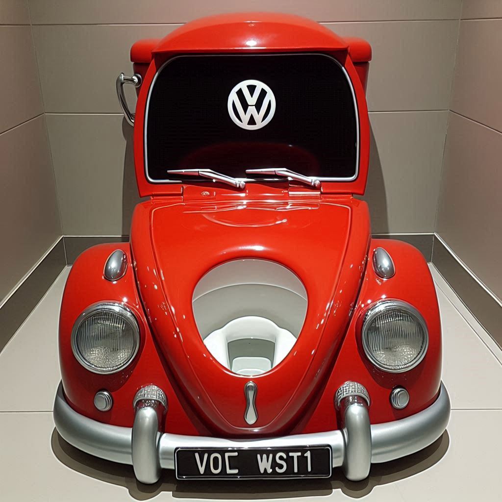 Design Features of the Volkswagen Shaped Toilet