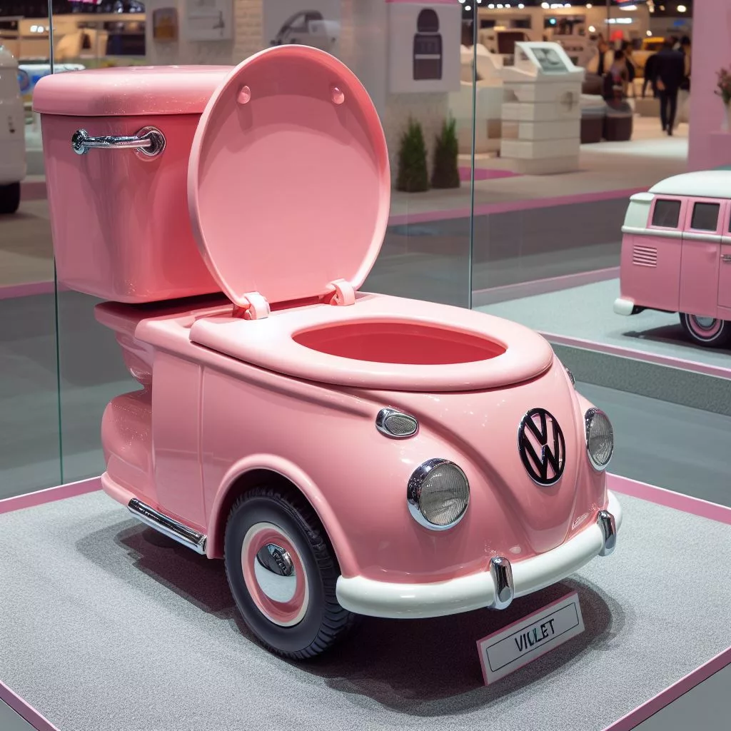 The Inspiration Behind the Volkswagen Shaped Toilet