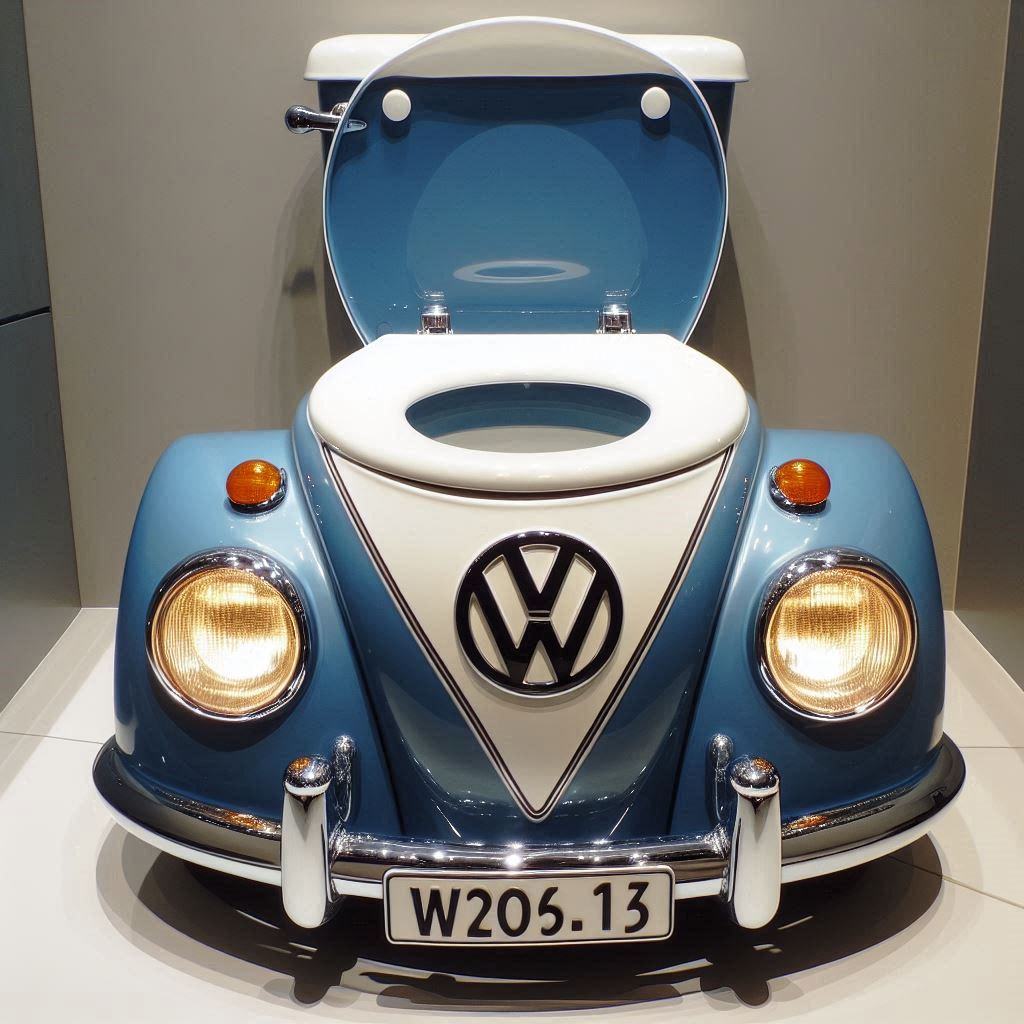 Popular Uses for the Volkswagen Shaped Toilet