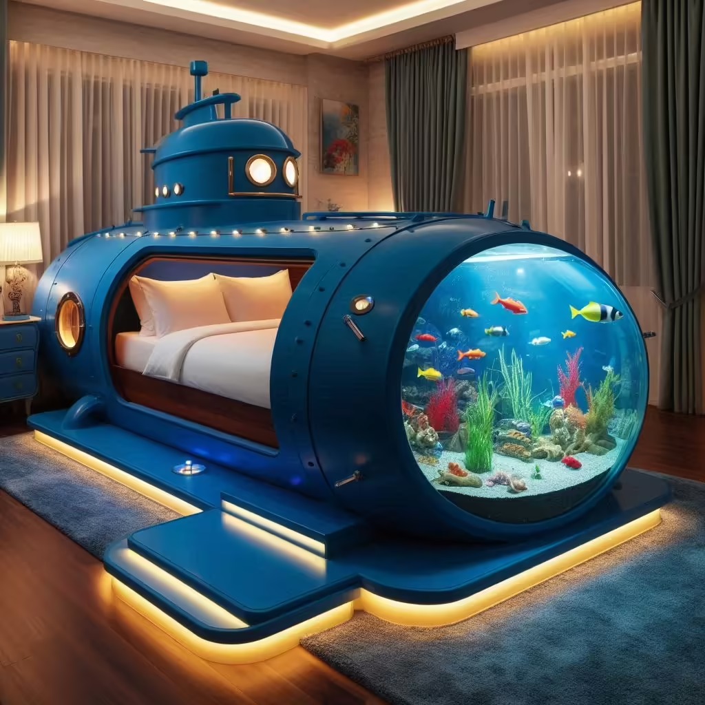 Benefits of Aquarium Submarine Beds