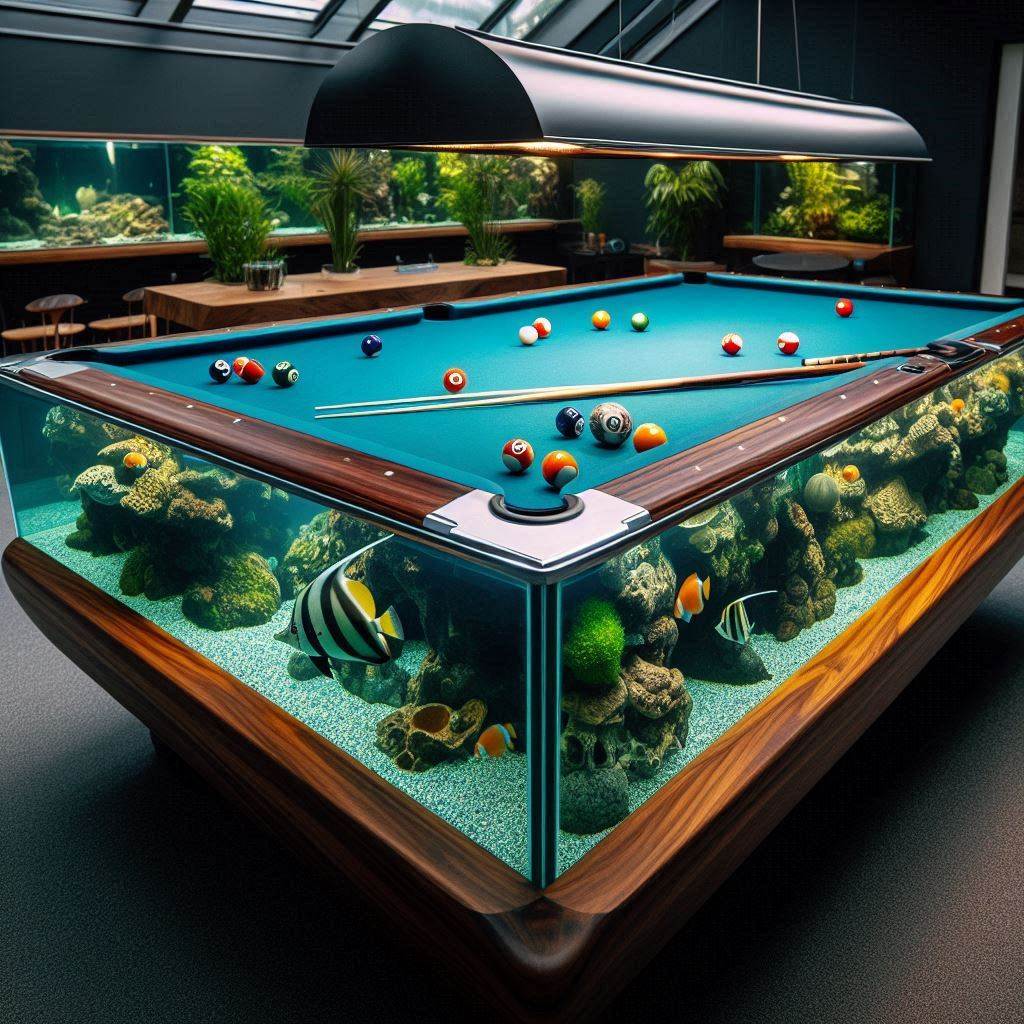 Design Features of the Aquarium Pool Table