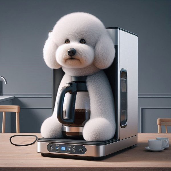 The Unique Appeal of a Dog-Shaped Coffee Maker