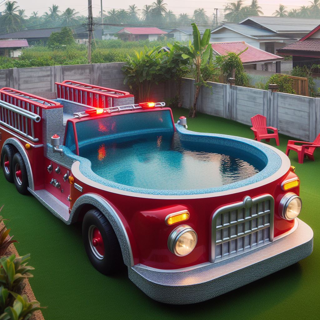 Types of Firetruck Pools Available