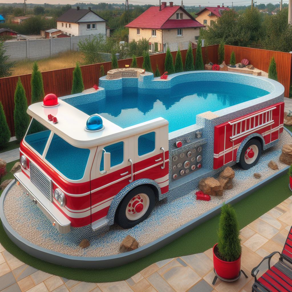 Design Ideas for Firetruck Pools