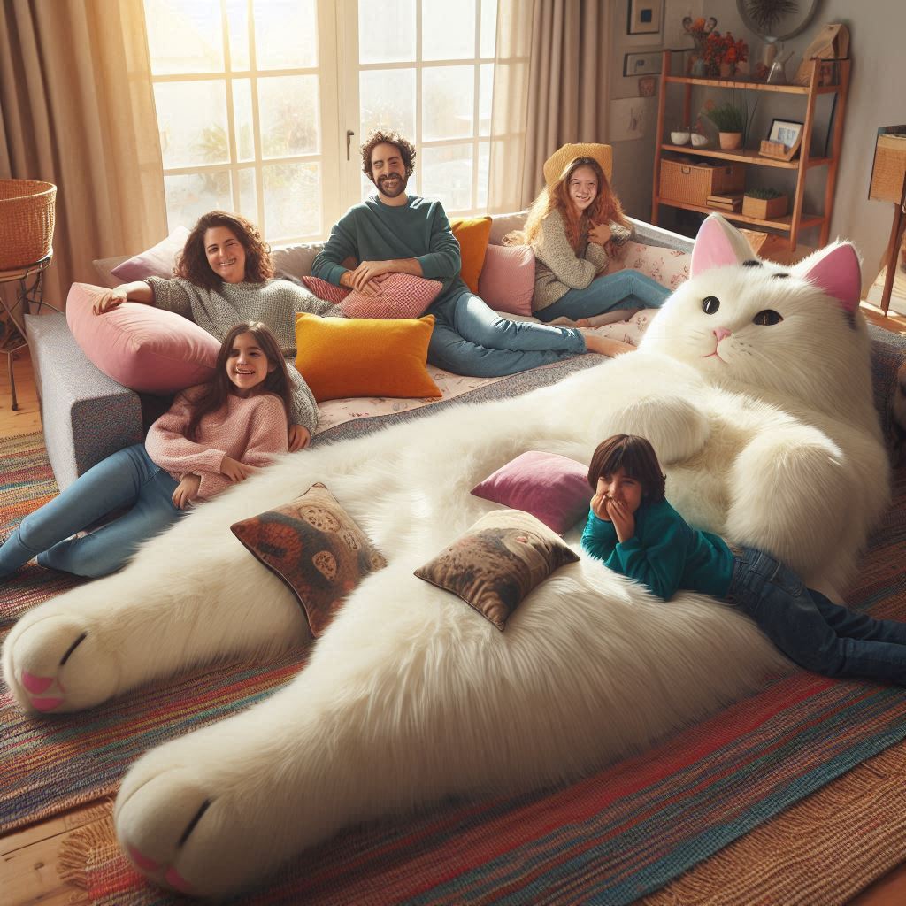 Different Styles of Giant Cat Loungers