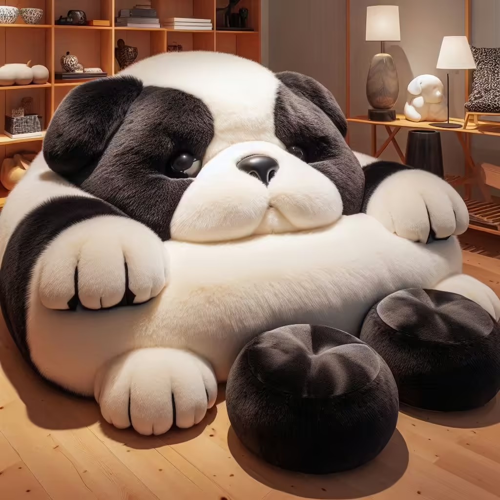 Where to Use Giant Dog-Shaped Loungers