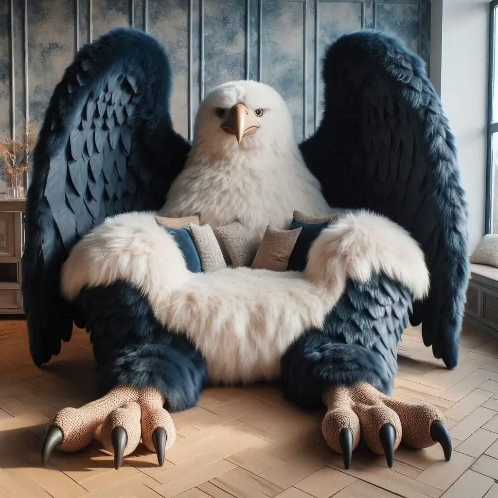 Maintenance and Care for Giant Eagle-Shaped Loungers