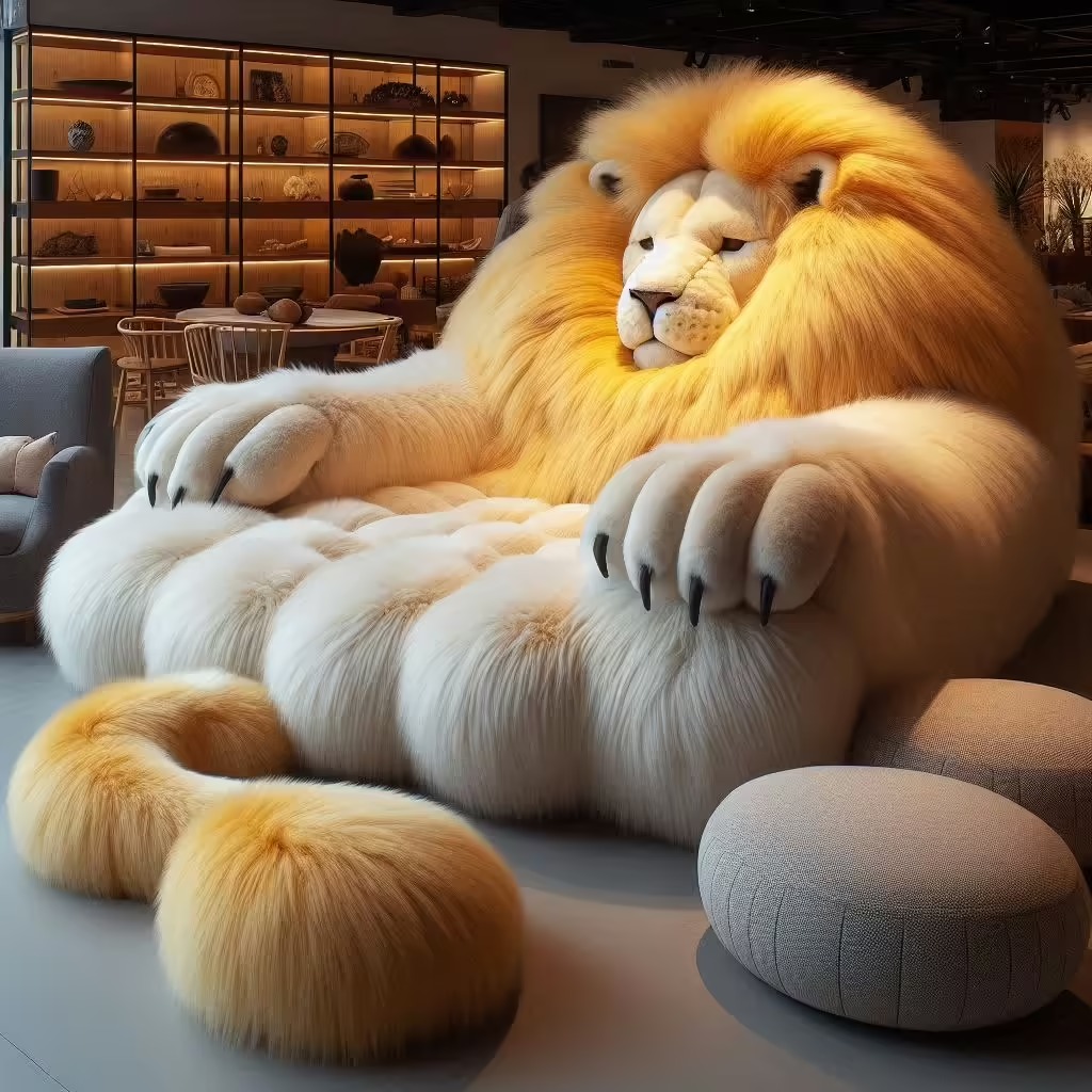 Materials Used in Giant Lion Loungers