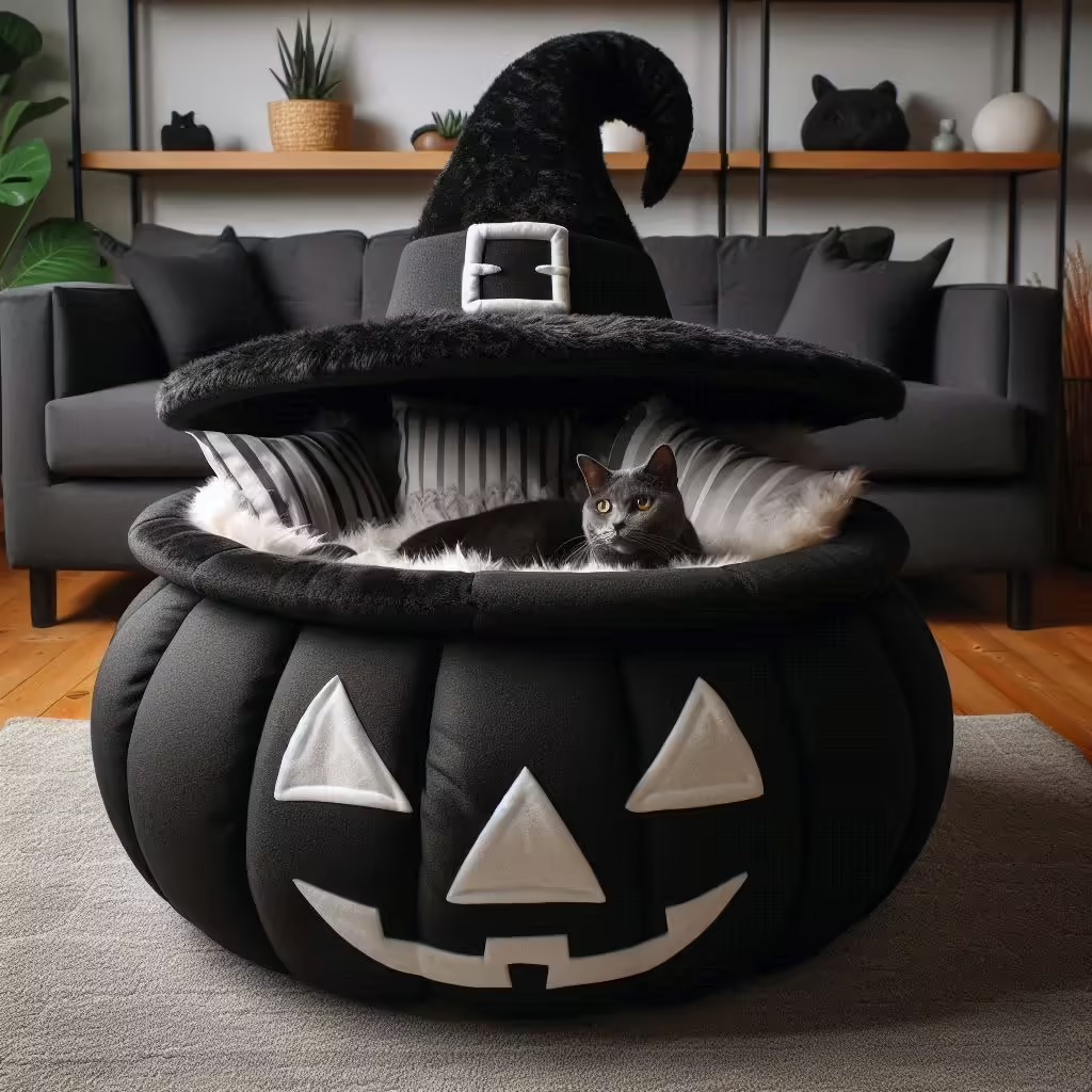 Popular Designs for Halloween-Themed Pet Beds