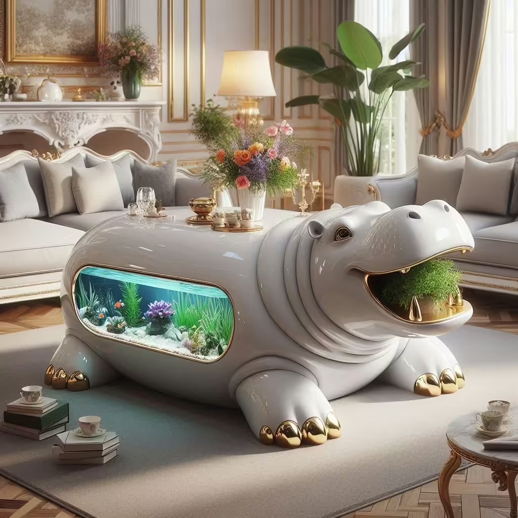 Benefits of Owning a Hippo-Shaped Coffee Table