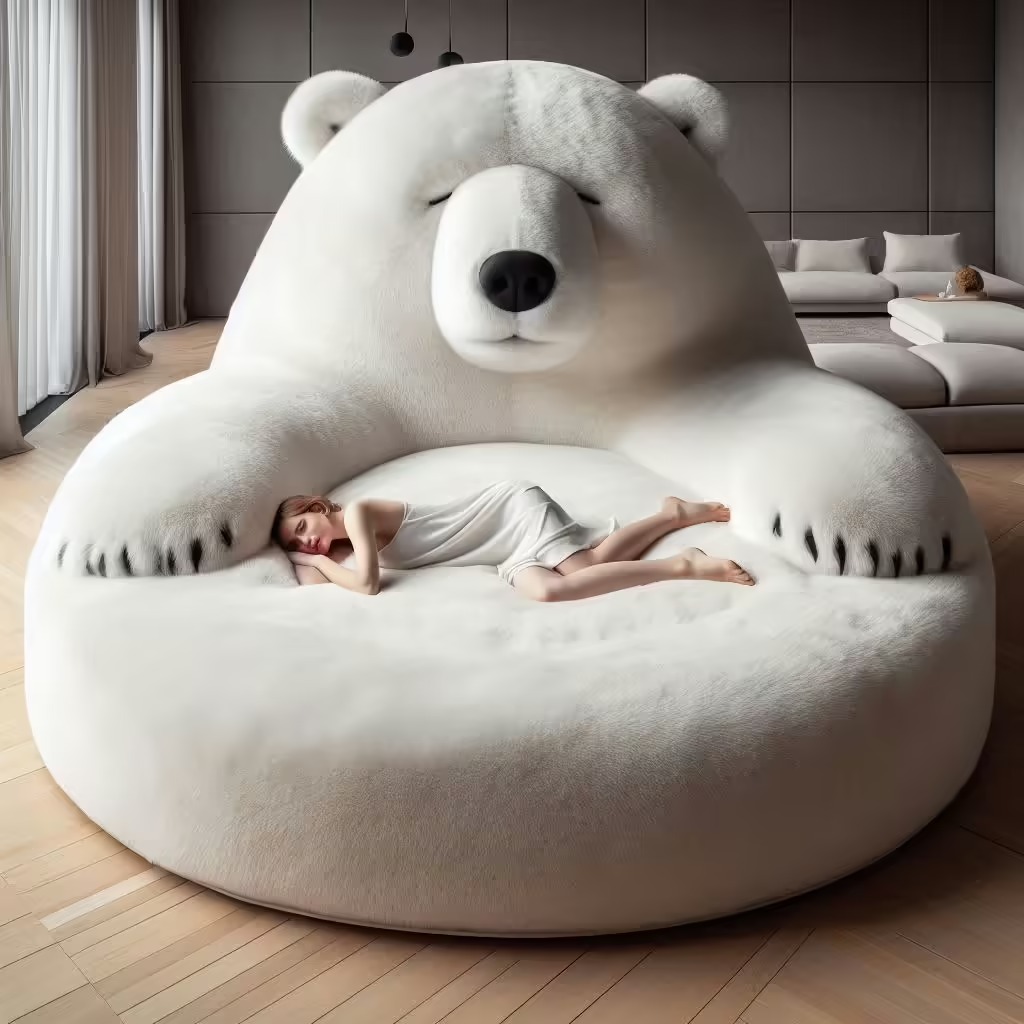 Polar Bear Loungers: The Ultimate Blend of Comfort and Creativity