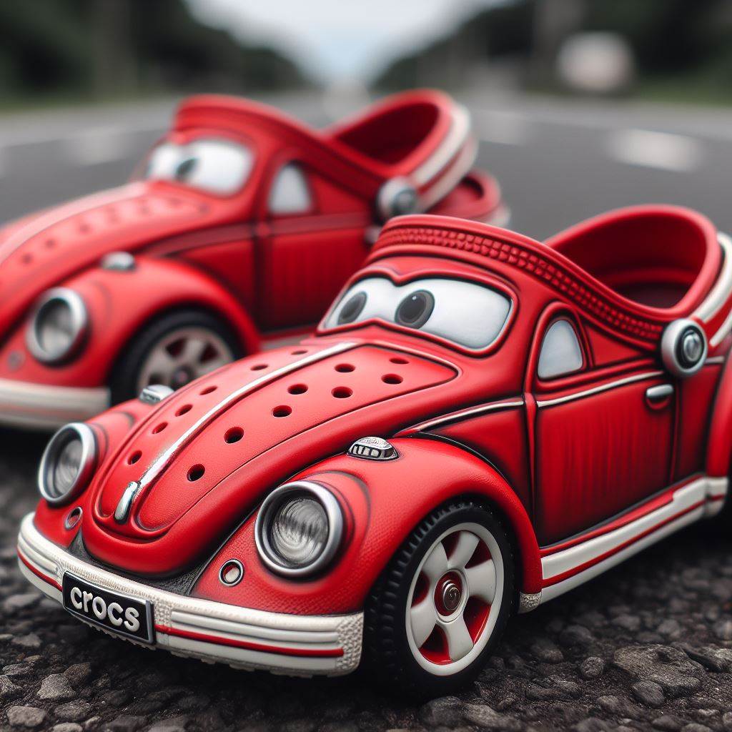 Key Features of Volkswagen-Inspired Crocs Slippers