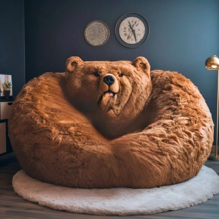 6. Panda-Shaped Sofas