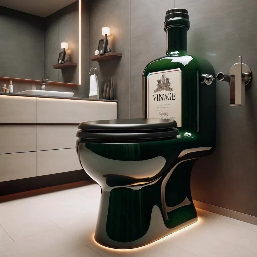 2. Why Choose an Alcohol Bottle Shaped Toilet?