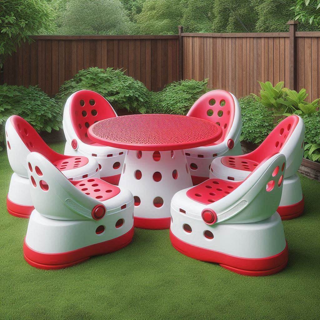 Crocs Patio Sets: Merging Style and Comfort with a Dash of Whimsy