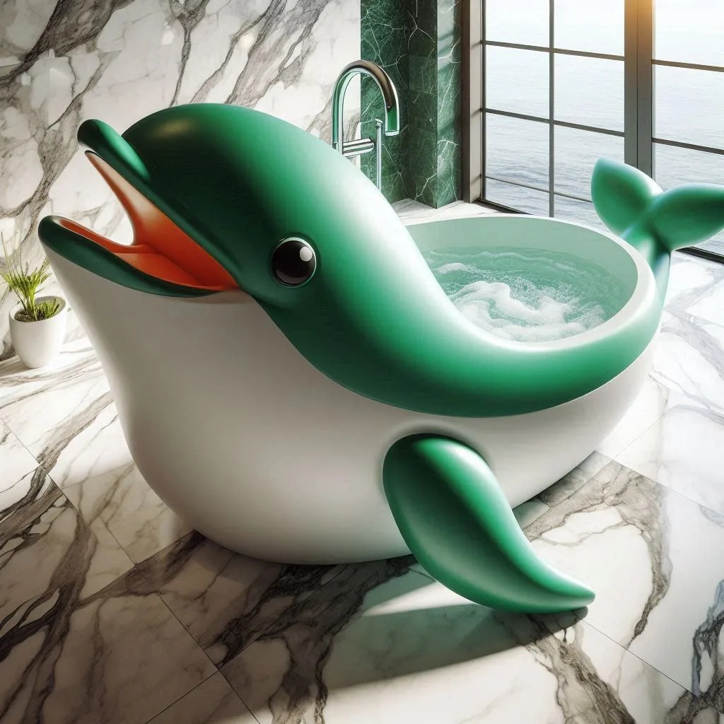 What Are Dolphin-Shaped Bathtubs?