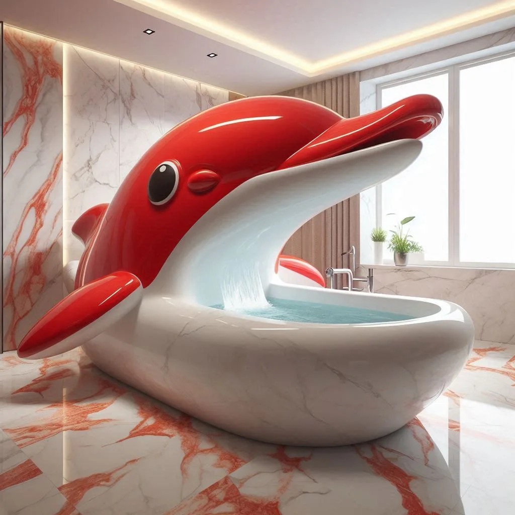 Why Choose a Dolphin-Shaped Bathtub?