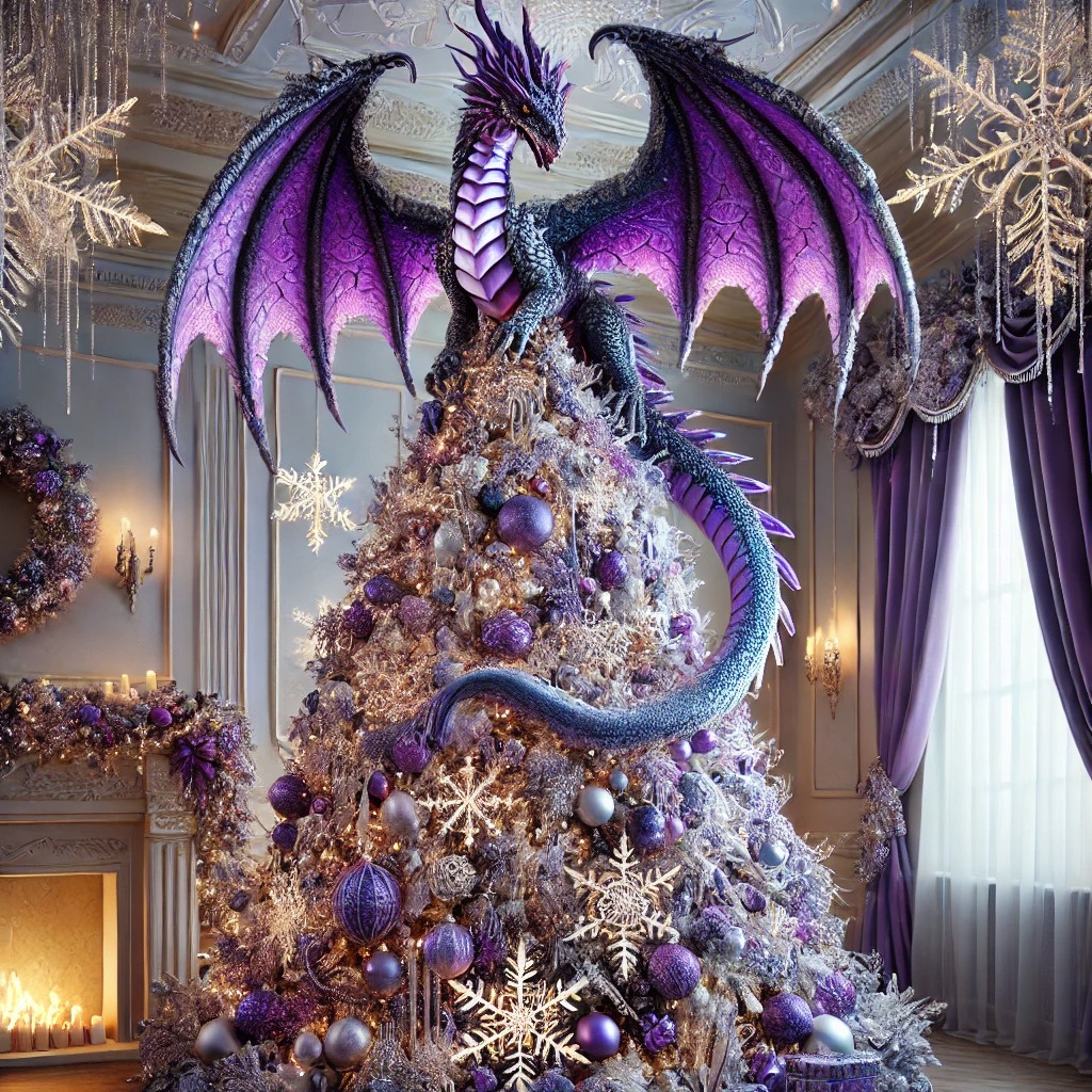 Design Ideas for a Dragon Christmas Tree