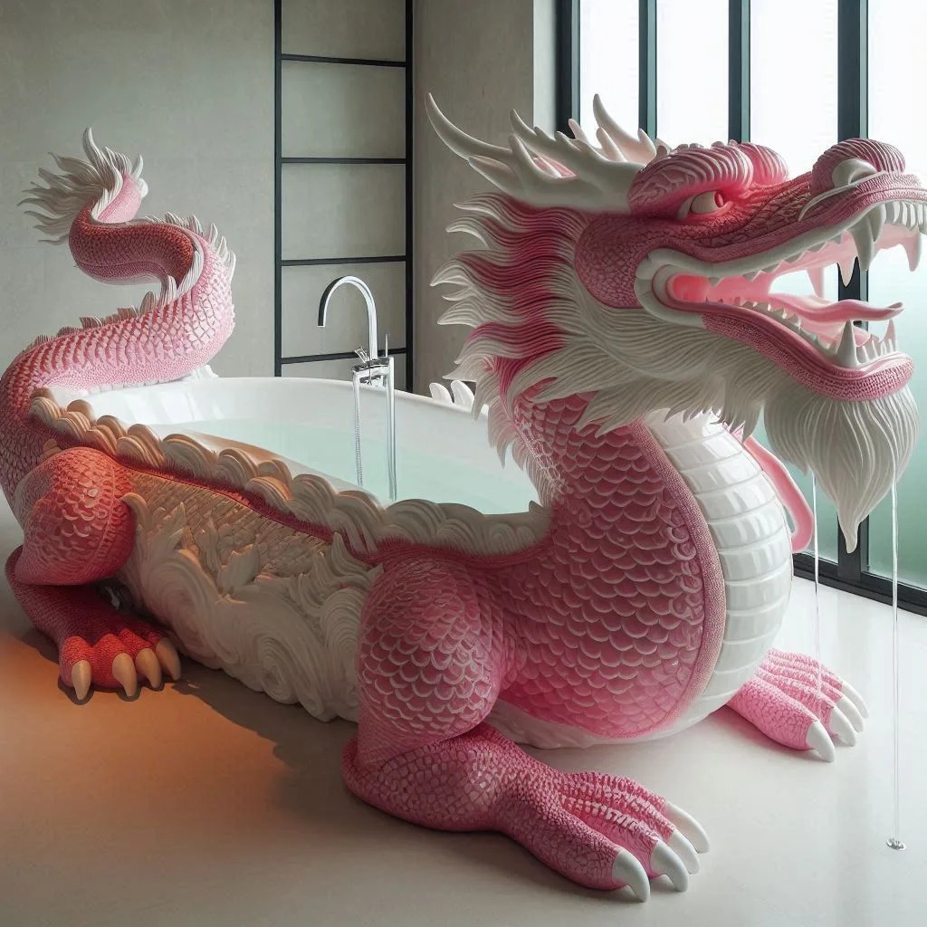 Integrating Dragon-Shaped Bathtubs Into Your Bathroom