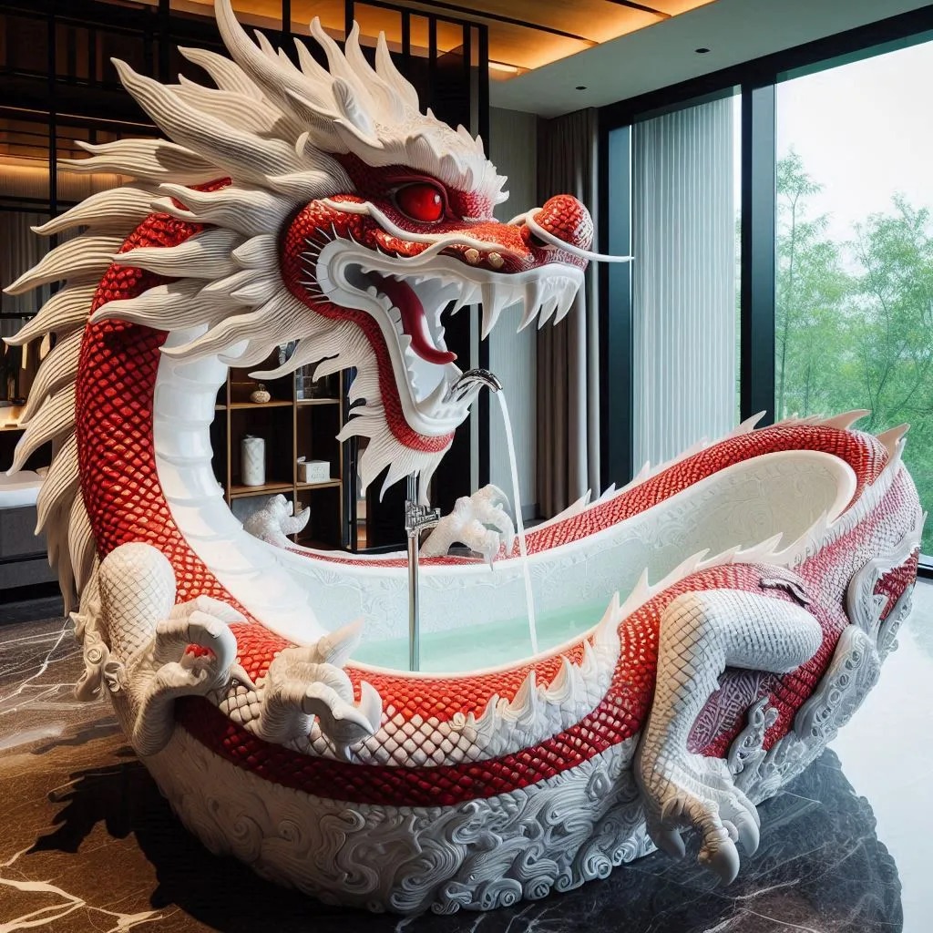 How to Purchase a Dragon-Shaped Bathtub