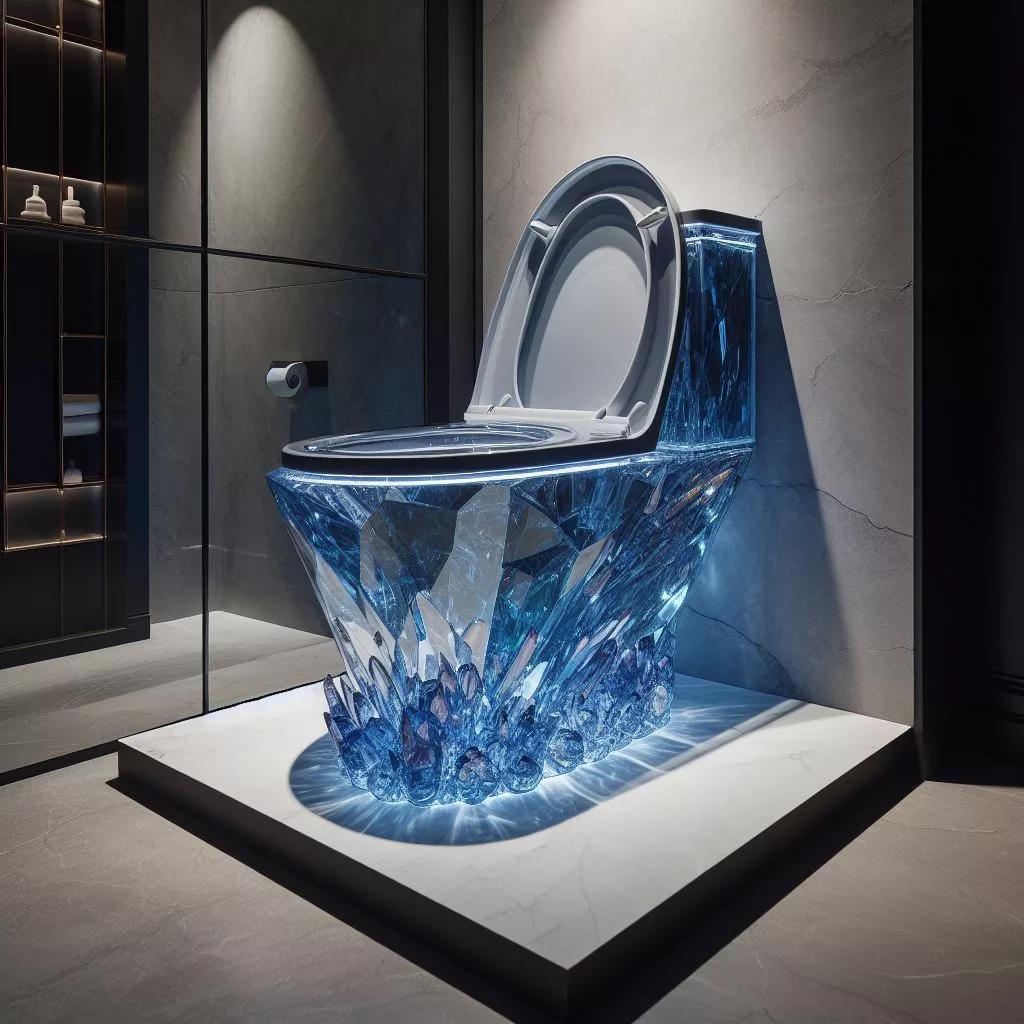 Gemstone Toilets: The Ultimate Statement of Luxury and Uniqueness in Bathroom Design