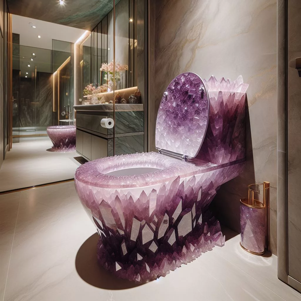 Conclusion: Elevate Your Bathroom with a Gemstone Toilet