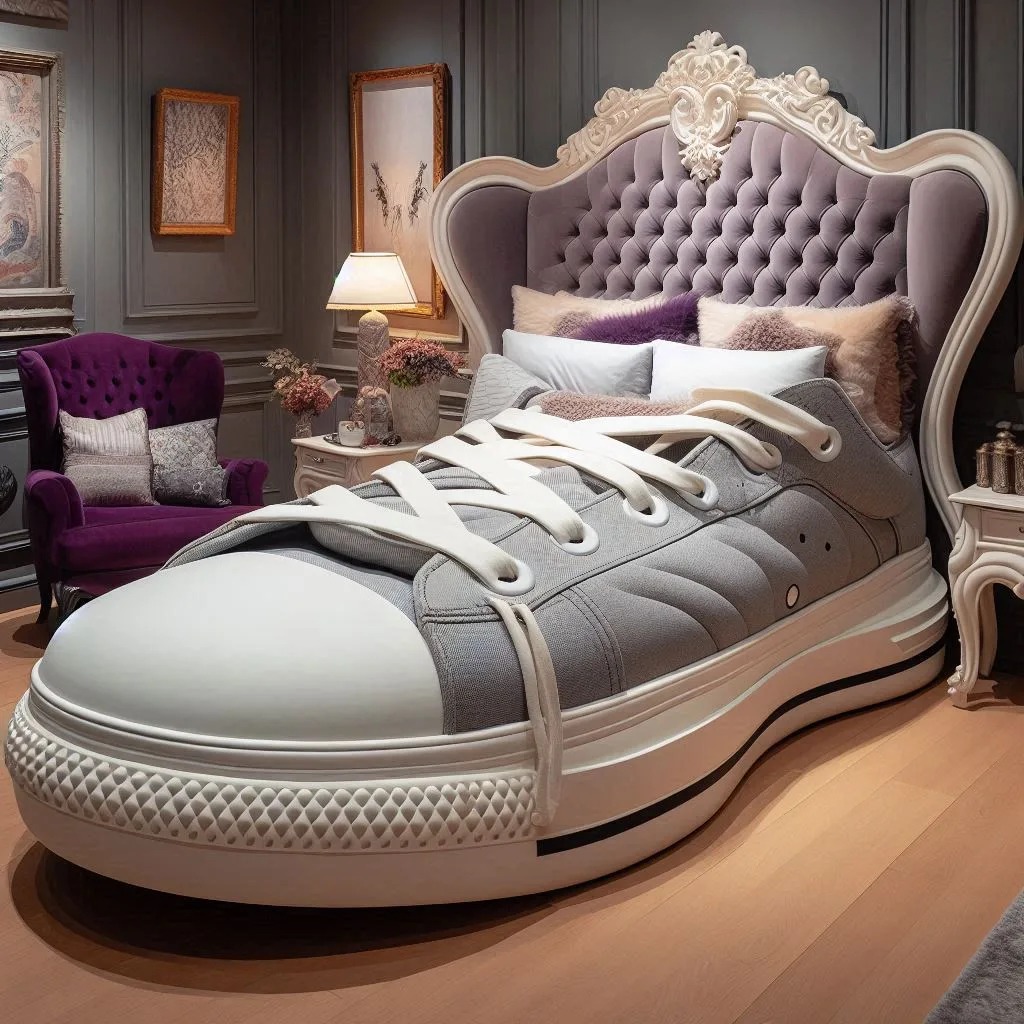 Why Choose a Giant Sneaker-Shaped Bed?