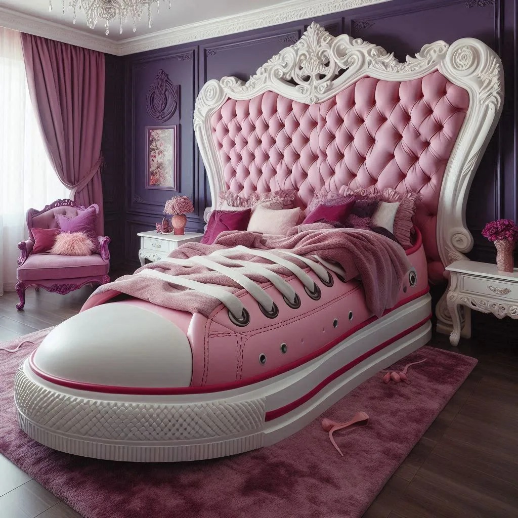 The Role of the Giant Sneaker-Shaped Bed in Modern Interior Design