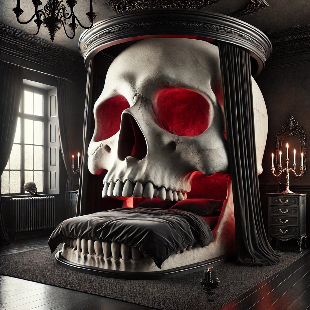 What is a Giant Skull Bed?