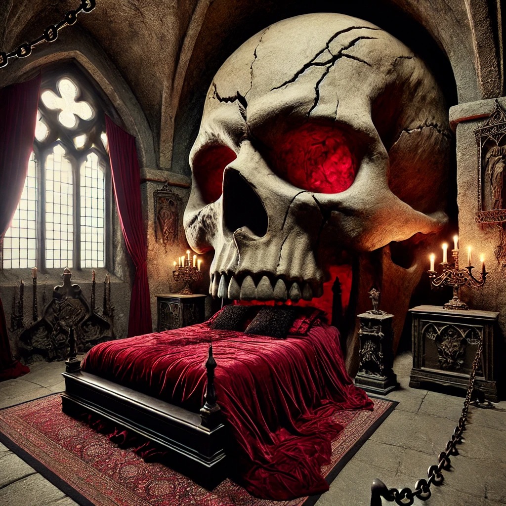 Who is the Giant Skull Bed For?