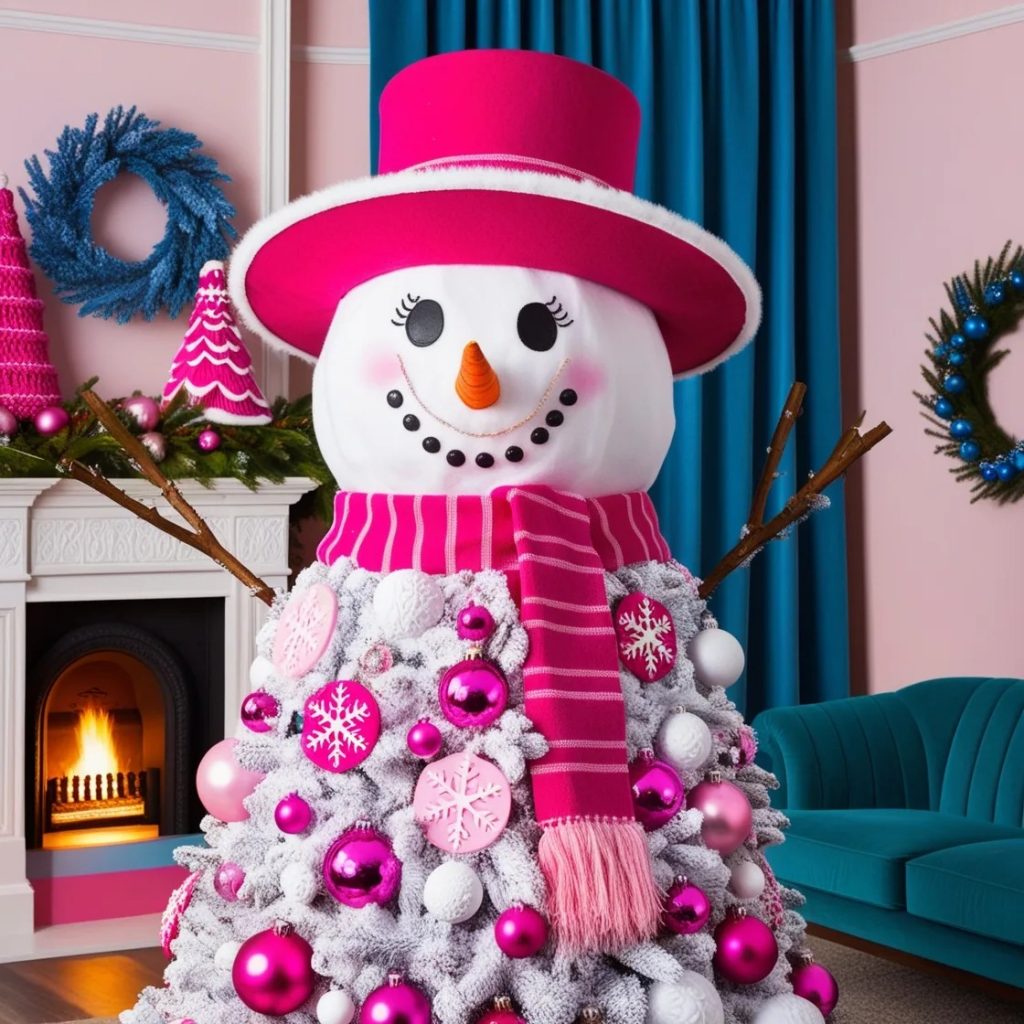 Caring for Your Snowman-Shaped Christmas Tree