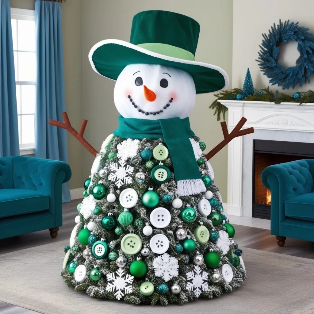 Why is the Snowman-Shaped Christmas Tree So Popular?