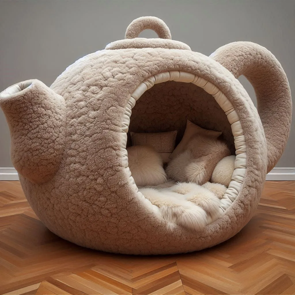 The Teapot Shaped Lounge Pod: A Whimsical and Unique Piece of Furniture for Modern Living