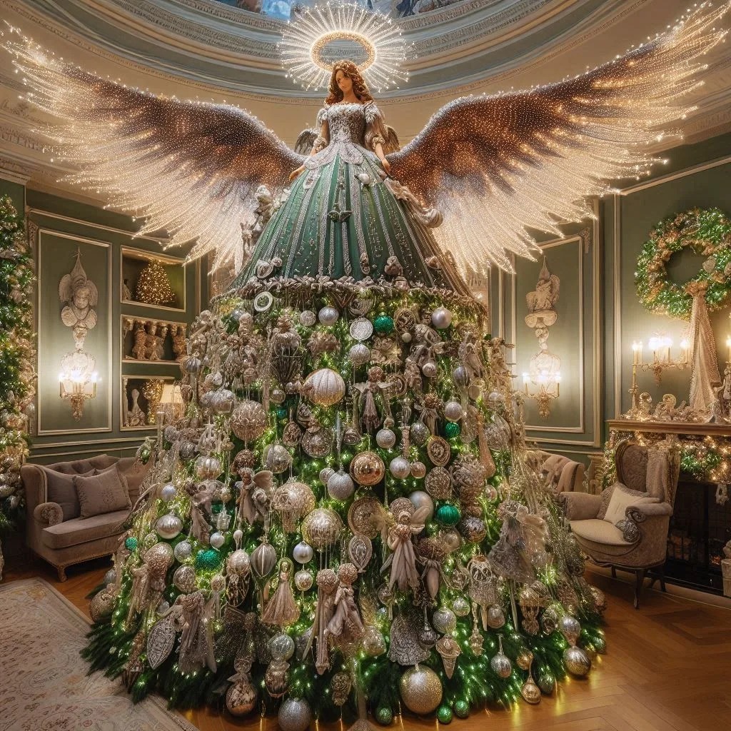 Placing the Angel-Shaped Christmas Tree in Your Home