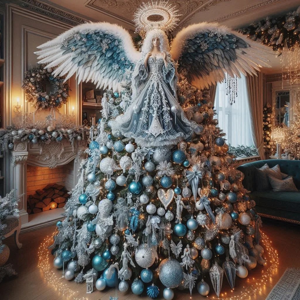 Design Elements of the Angel-Shaped Christmas Tree