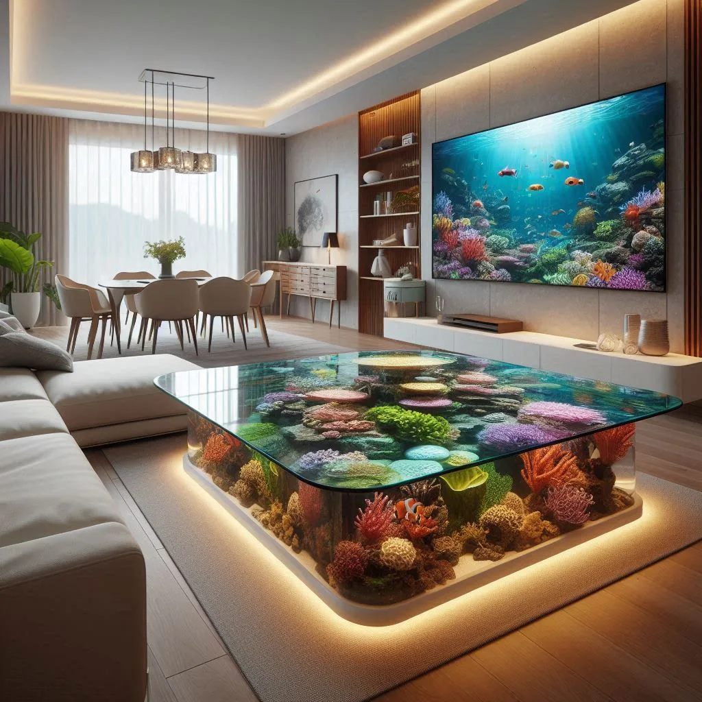 Where to Place Your Aquarium Coffee Table