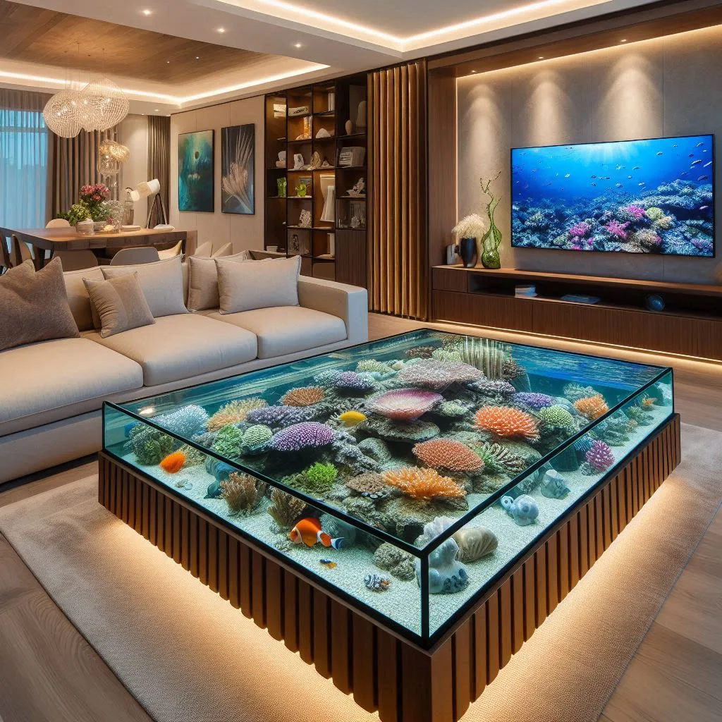 What Makes the Aquarium Coffee Table Unique?