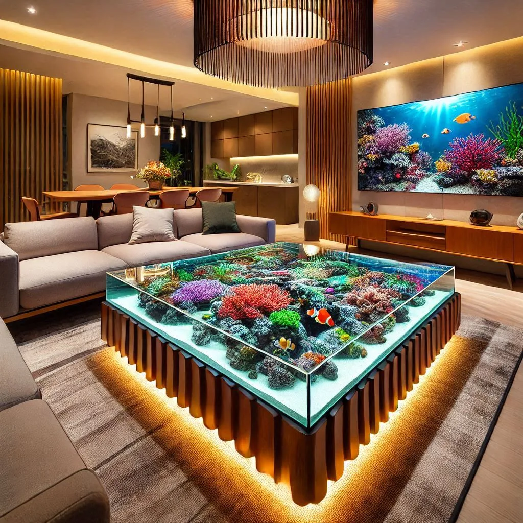 Benefits of Owning an Aquarium Coffee Table