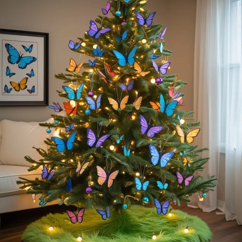 What Makes the Butterfly Christmas Tree Unique?