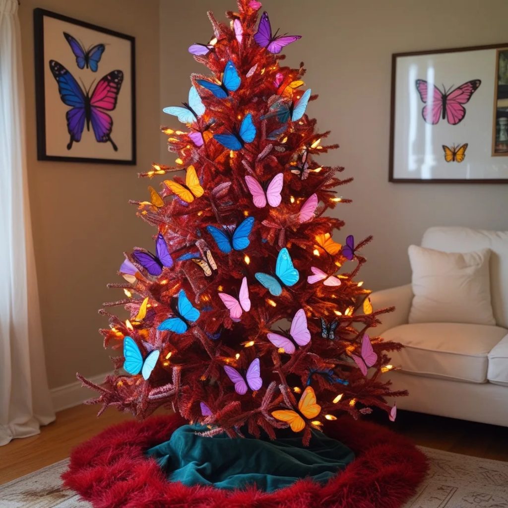 Where to Buy or DIY Your Butterfly Christmas Tree