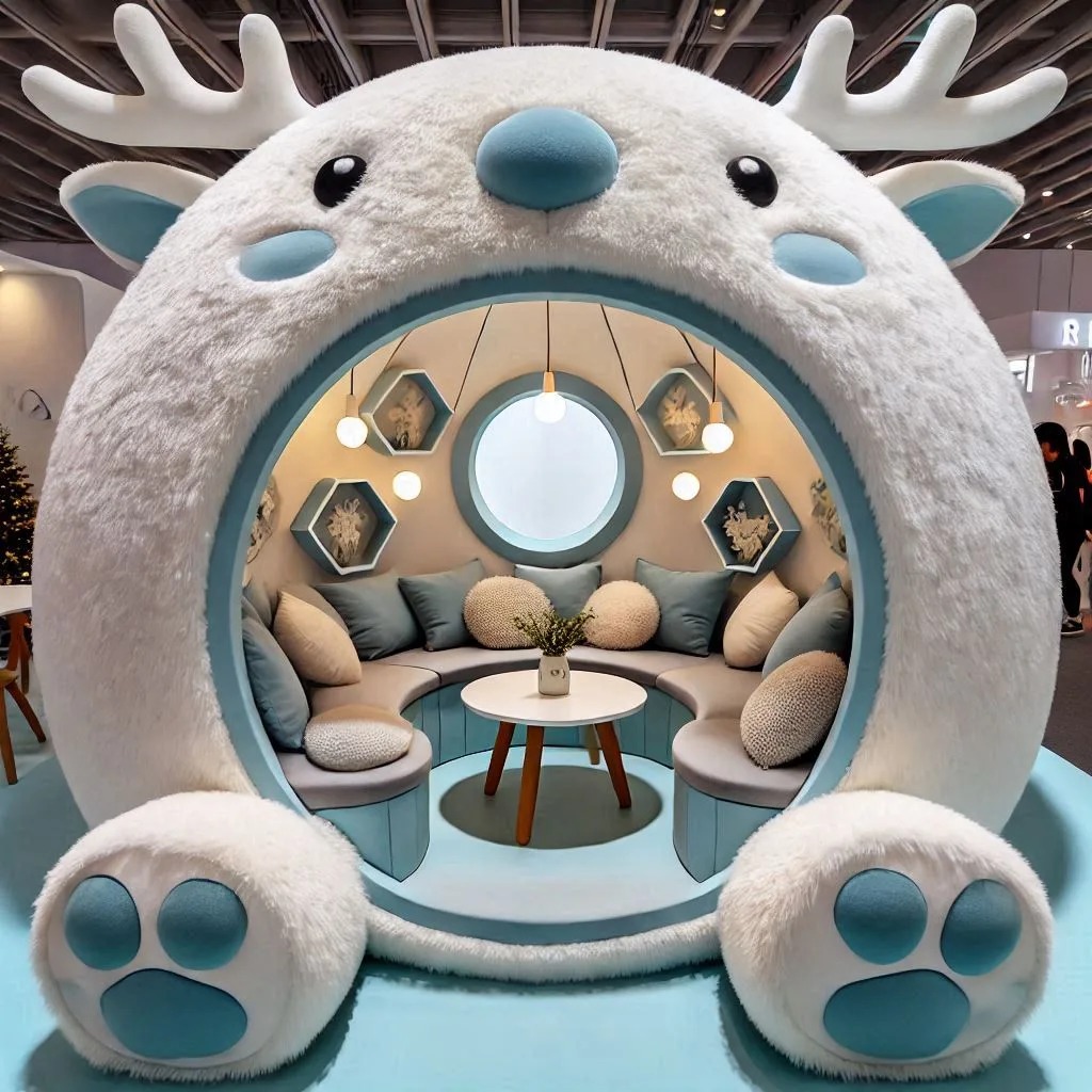 Where to Buy a Reindeer-Shaped Lounge Pod