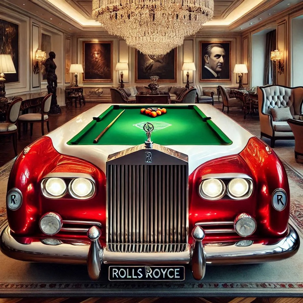 The Uniqueness of Rolls Royce Pool Tables