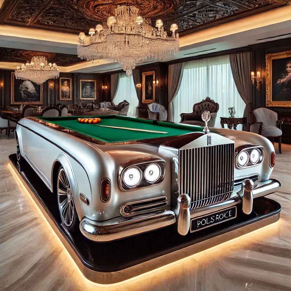 The Experience of Owning a Rolls Royce Pool Table